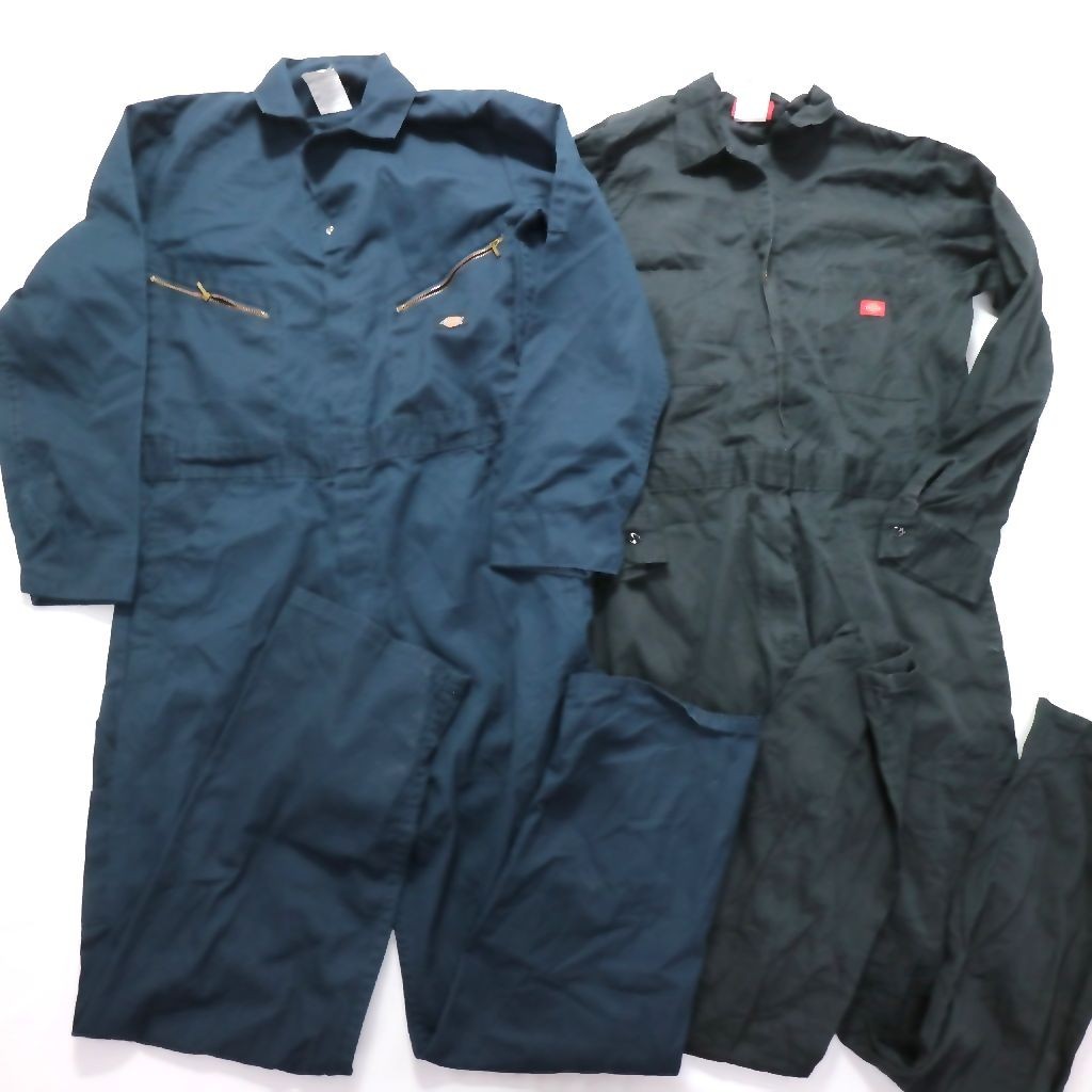 Dickies ディッキーズ オールインワン メンズ 半袖 つなぎ 半袖カバーオール 作業着 レディース 作業服 DICKIES 半袖つなぎ 6カラー ツナギ ブラック 作業