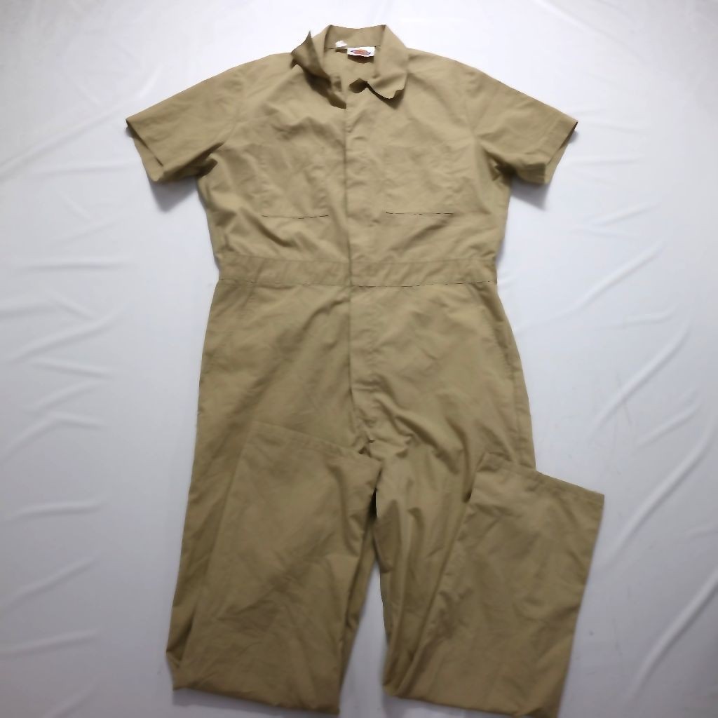 Dickies ディッキーズ オールインワン メンズ 半袖 つなぎ 半袖カバーオール 作業着 レディース 作業服 DICKIES 半袖つなぎ 6カラー ツナギ ブラック 作業
