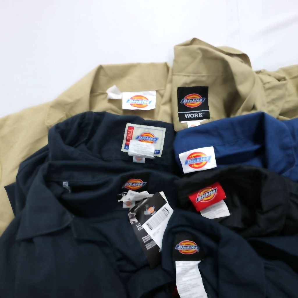 Dickies ディッキーズ オールインワン メンズ 半袖 つなぎ 半袖カバーオール 作業着 レディース 作業服 DICKIES 半袖つなぎ 6カラー ツナギ ブラック 作業