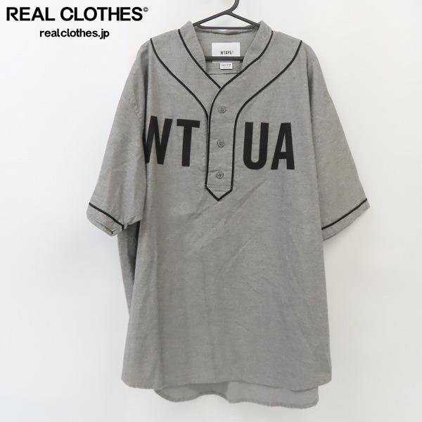 ☆WTAPS/ダブルタップス 19SS LEAGUE SS SHIRT リーグシャツ/ベイスボールシャツ 191TQDT-SHM03 4 /LPL LEAGUE SS WTAPS SHIRT&frasl;リーグ WHITE ダブルタップス公式ショッピングサイト