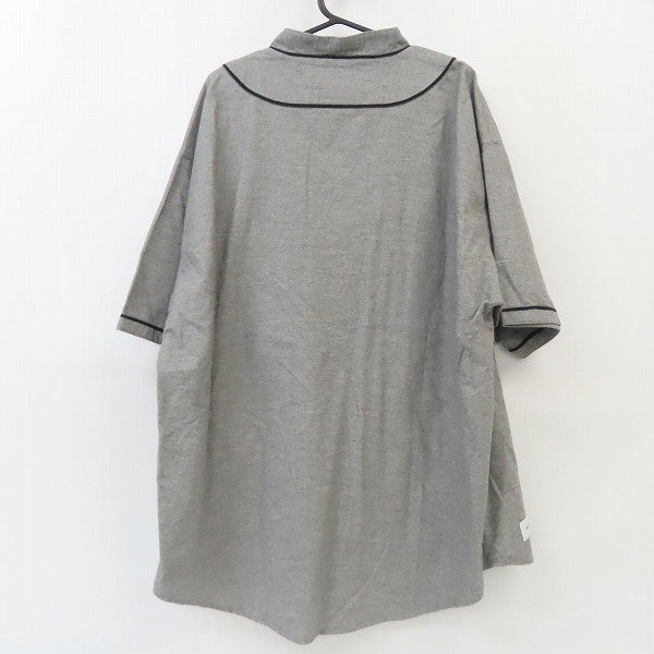 ☆WTAPS/ダブルタップス 19SS LEAGUE SS SHIRT リーグシャツ/ベイスボールシャツ 191TQDT-SHM03 4 /LPL LEAGUE SS WTAPS SHIRT&frasl;リーグ WHITE ダブルタップス公式ショッピングサイト