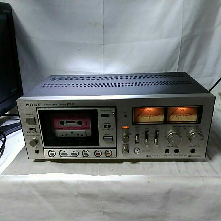 送料無料(EM3168)SONY ソニー TC-K7 カセットデッキ カセットデッキ