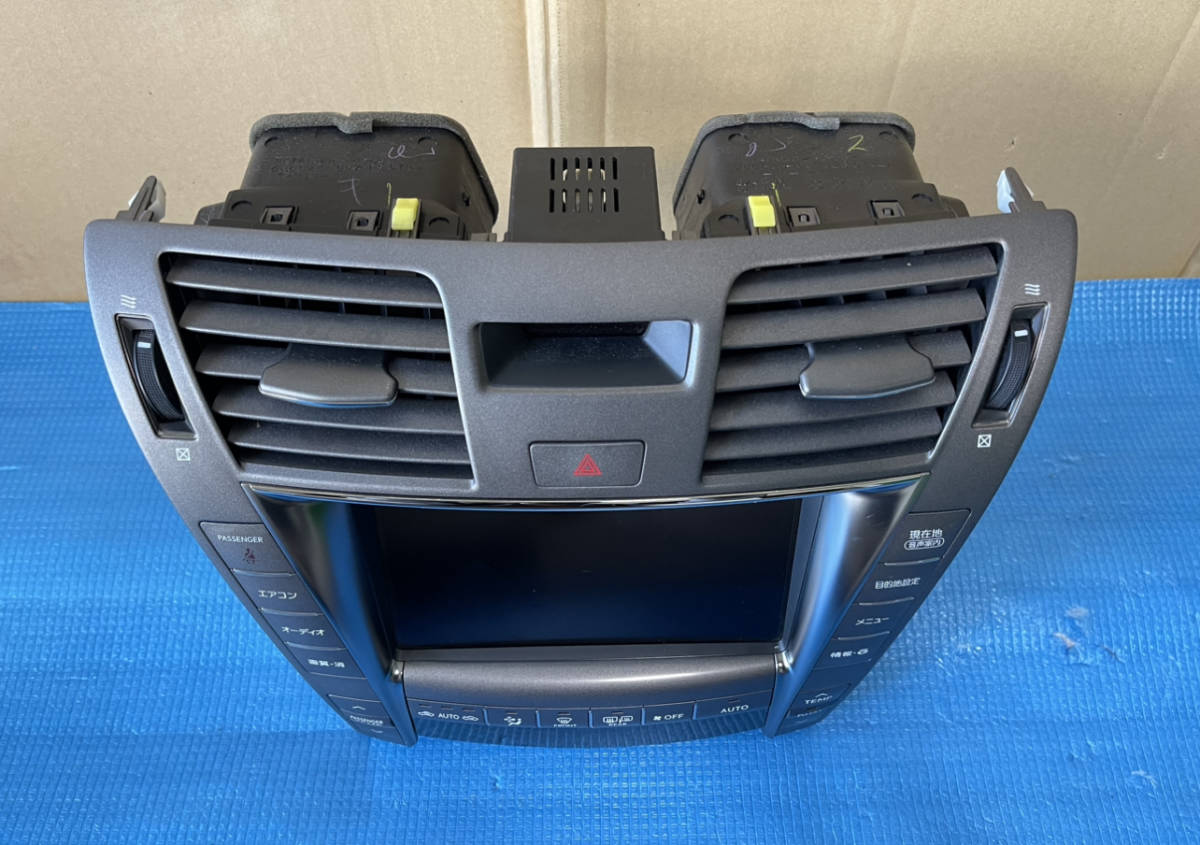 純正 LS ナビ レクサス HDD 中期 マルチ LS460 オーディオ HDDナビ