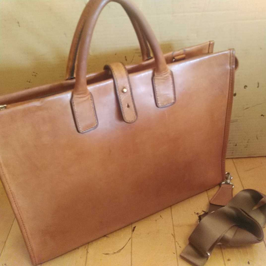 良品 INDEED レザーブリーフケース 【公式通販】