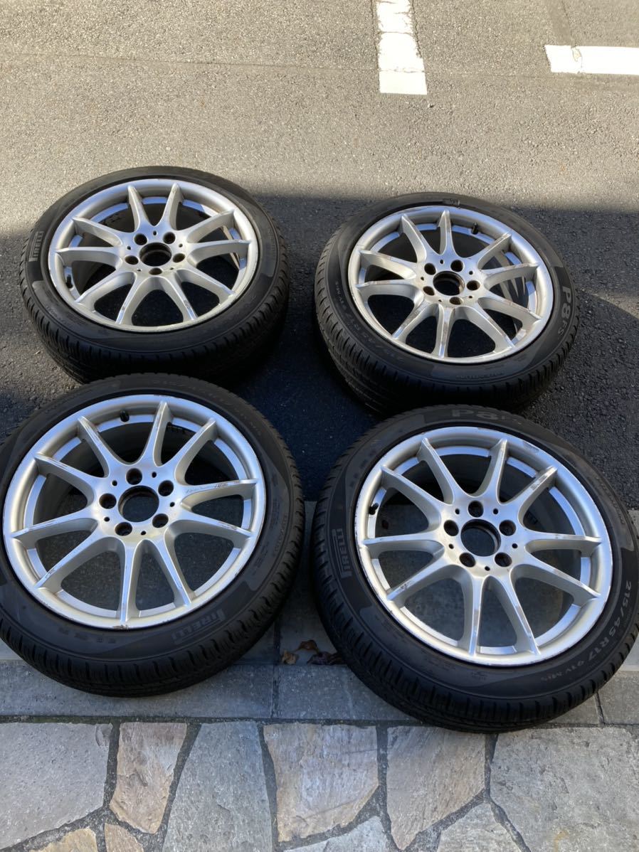 PIRELLI pirelli ピレリP8 2019年215/45R17 4本ホイールタイヤセット
