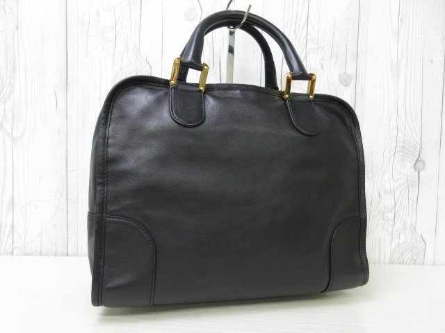 極美品 LOEWE ロエベ アナグラム アマソナ32 ハンドバッグ ミニ