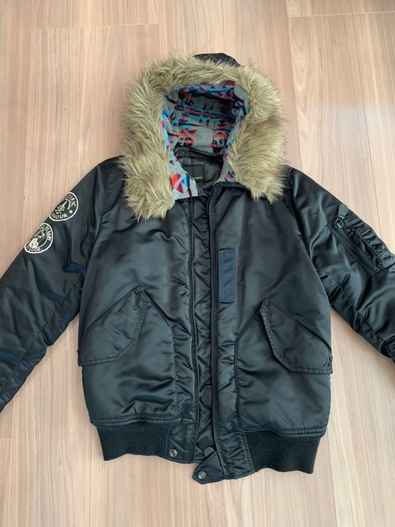 格安出品）ヒステリックグラマー プリマロフト N-3B HYSTERIC GLAMOUR