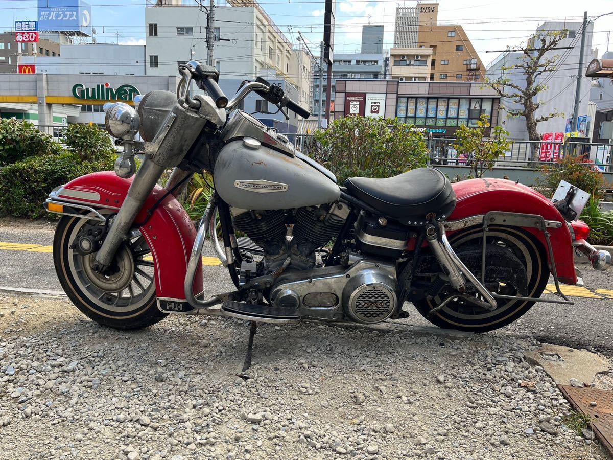 バイク ハーレーショベル FLHフォグライト