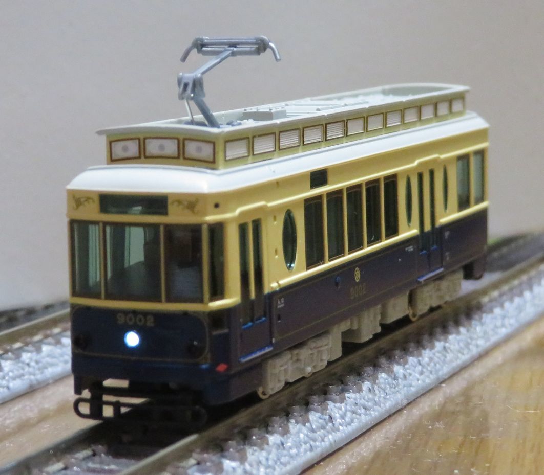 MODEMO NT138 東京都電 9000形 9002 青塗装 付属品未使用 東京都交通局