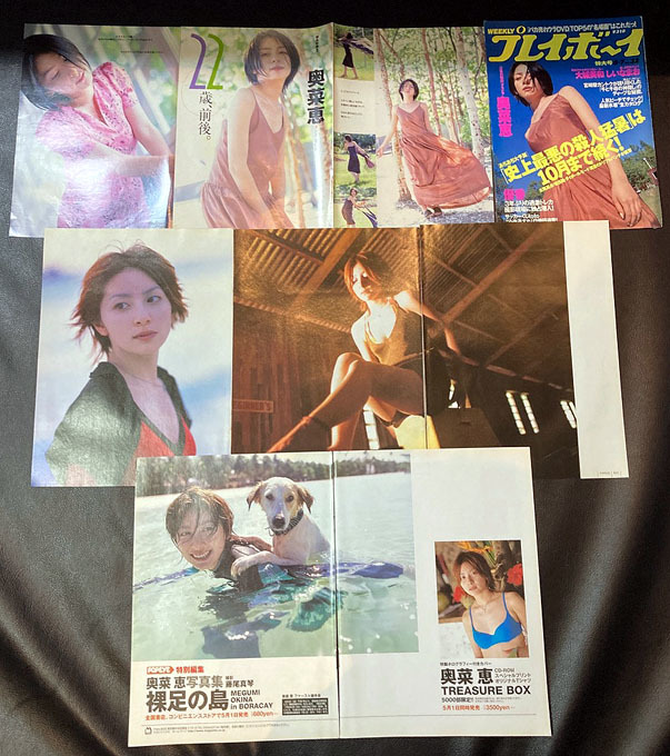 ☆奥菜恵 グラビア雑誌切り抜き 33P表紙☆(タレント)｜売買された 
