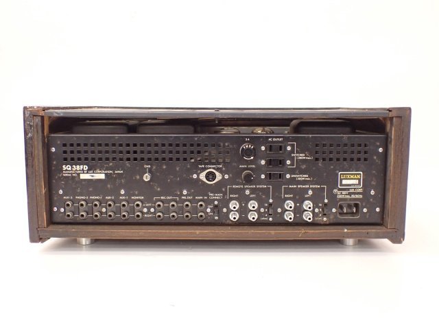 LUXMAN ラックスマン 真空管/管球式プリメインアンプ SQ38FD □ 687A3