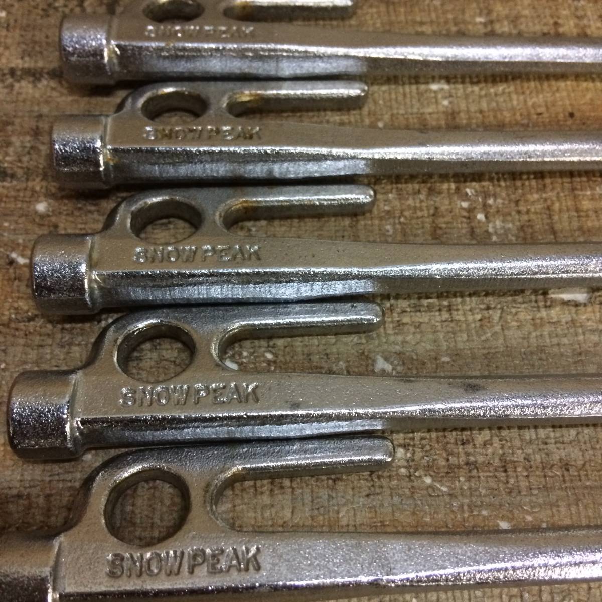 スノーピーク peak クロームソリッドステーク20 65周年限定
