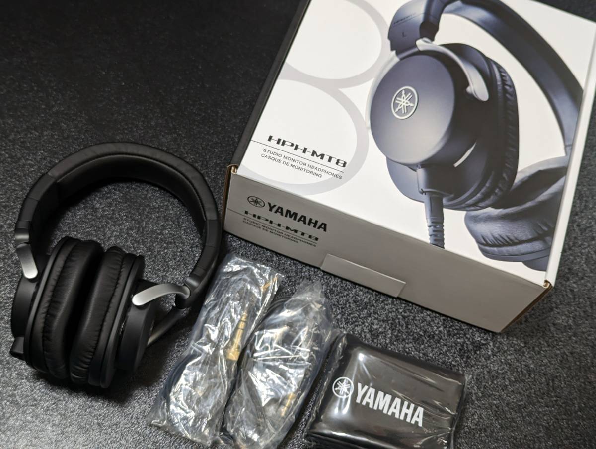 中古美品】ヤマハ YAMAHA スタジオモニターヘッドホン HPH-MT8 hph-mt8