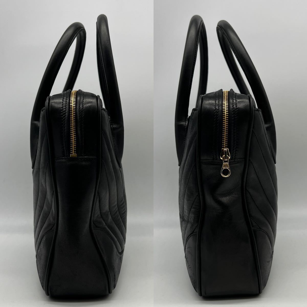 1円《極美品》CHANEL シャネル シェブロン Vステッチ 2WAY 