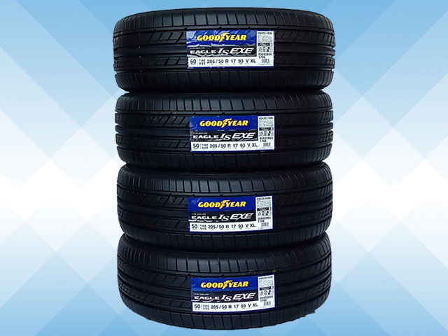 22年製 正規品 GOODYEAR グッドイヤー EAGLE LS EXE 205/50R17 93V XL 4本