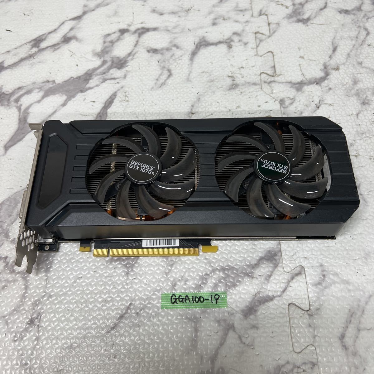GGA100-19 激安 グラフィックボード Palit GeForce GTX1070Ti DUAL 8G