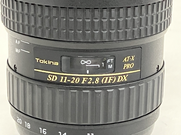 オリジナル販促 Tokina AT-X PRO SD11-20 F2.8 IF DX For Nikon レンズ