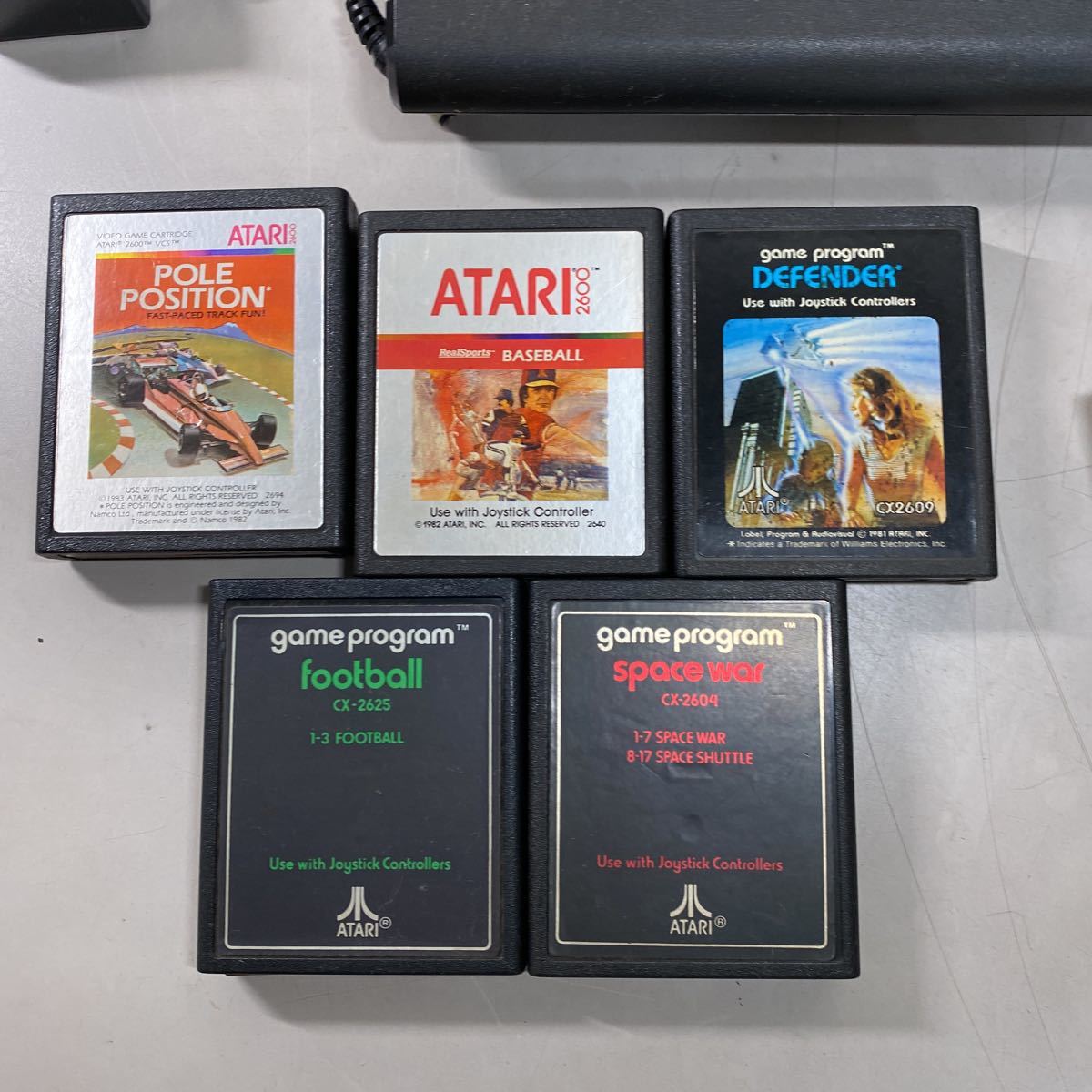 a*☆中古品 アタリ ATARI 2800 ソフト セット /ゲーム機 本体☆