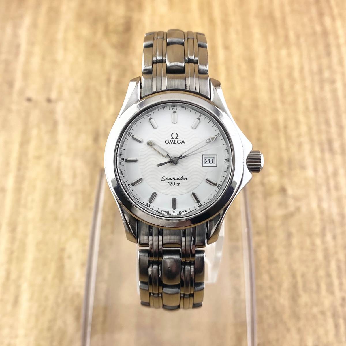 1円〜】OMEGA オメガ 腕時計 レディース SEAMASTER シーマスター 120m 