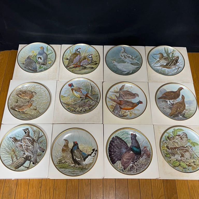 未使用保管品 FRANKLIN MINT フランクリン ミント 「世界の狩猟鳥 