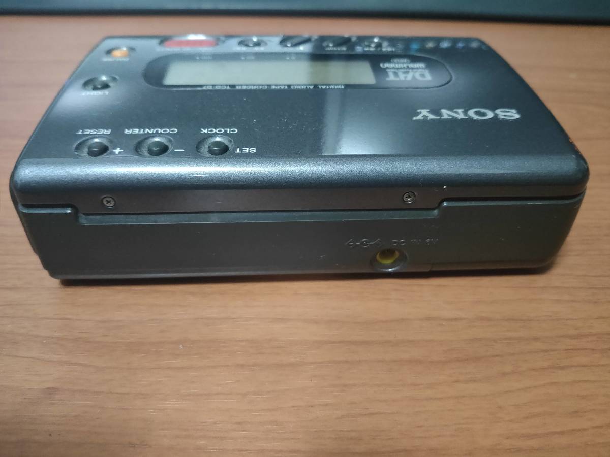 SONY ソニー TCD-D7 DAT ウォークマン ポータブル DAT プレイヤー 動作