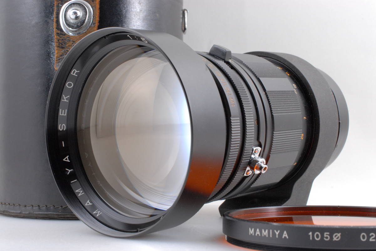 250mm Mamiya Lens #5090 Seiko 望遠レンズ 【美品 保障付 動作確認済