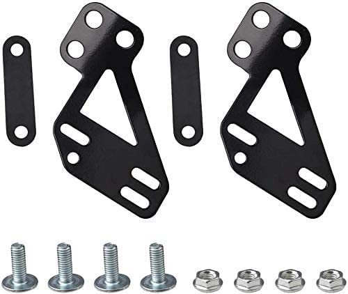 OBEST ナックルガード 汎用 バイク スクーター TYPE2 スモーク バイザー ハンドガード ハンドルカバー 風防 雨除_4