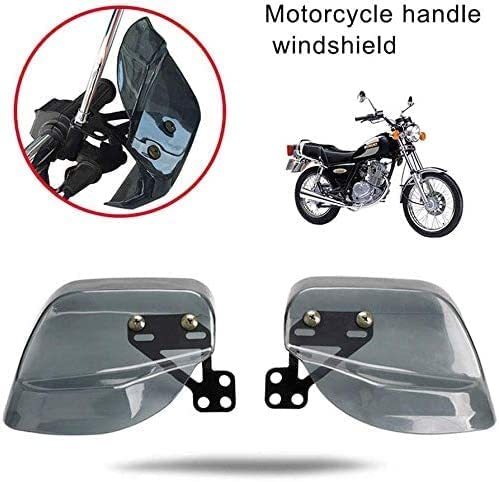 OBEST ナックルガード 汎用 バイク スクーター TYPE2 スモーク バイザー ハンドガード ハンドルカバー 風防 雨除_6