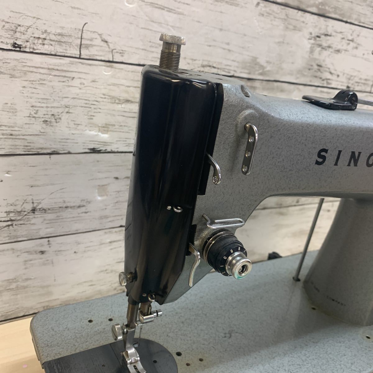 中古品】SINGER シンガー ミシン 188U 職業用ミシン アンティーク 手芸 
