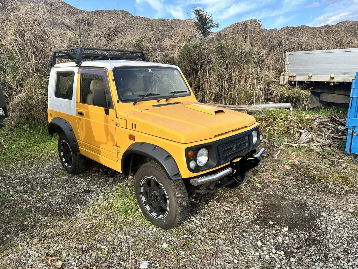 スズキ ジムニー JA22 不動車 内装・外装キレイ 錆わずか 【公式通販】