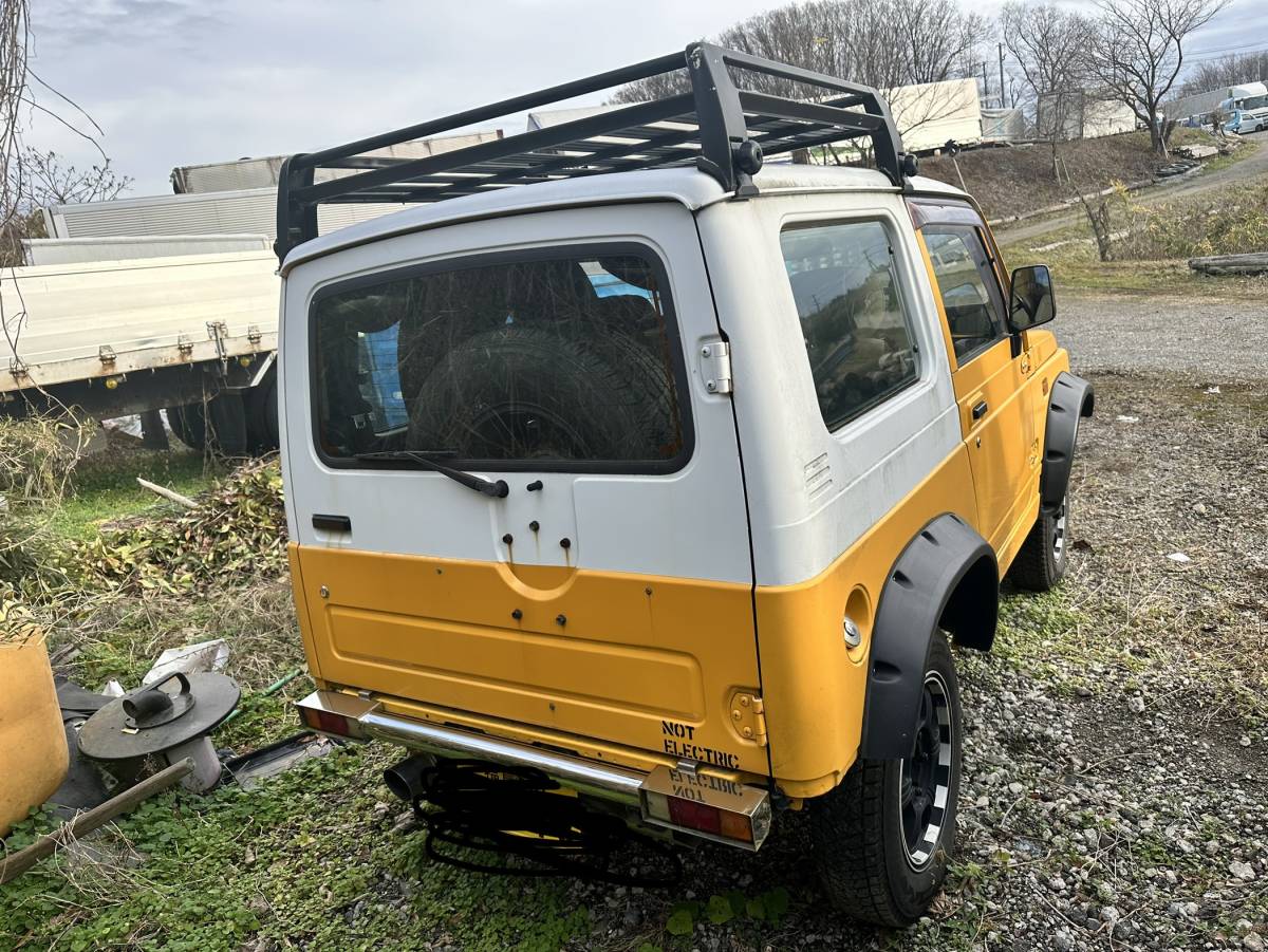 スズキ ジムニー JA22 不動車 内装・外装キレイ 錆わずか 【公式通販】