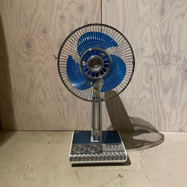 ジャンク 故障品 扇風機 ナショナル NATIONAL レトロ 塗装剥げ多 キズ