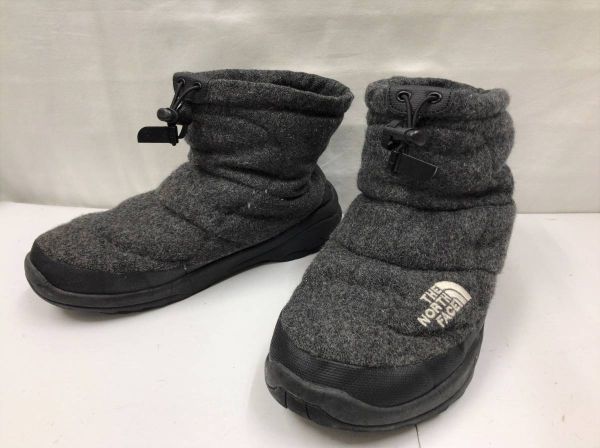 THE NORTH FACE ノースフェイス スノーブーツ グレー 23-24cm 22102003