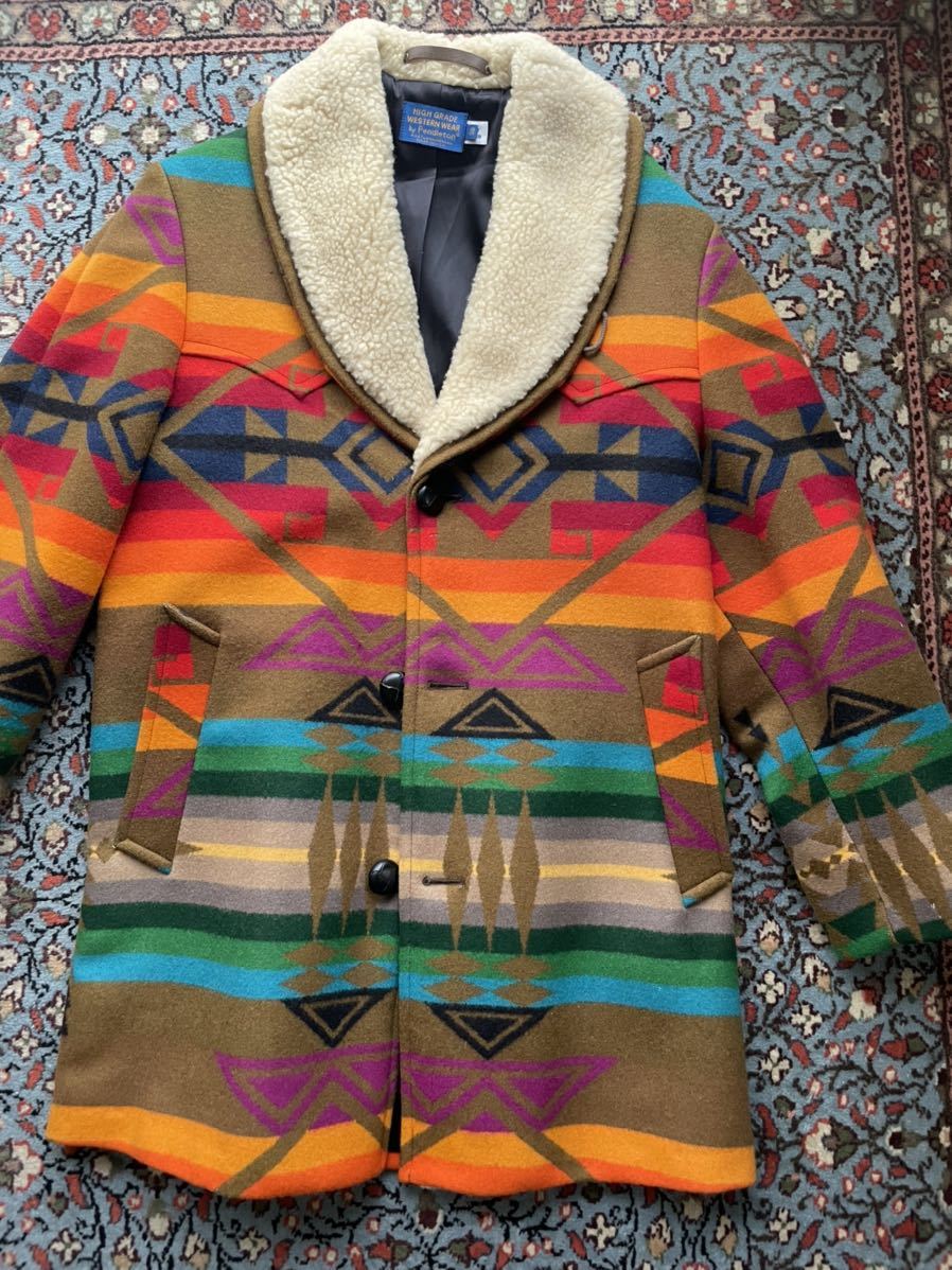 ペンドルトン 100周年モデル ウールブランケットハーフコート