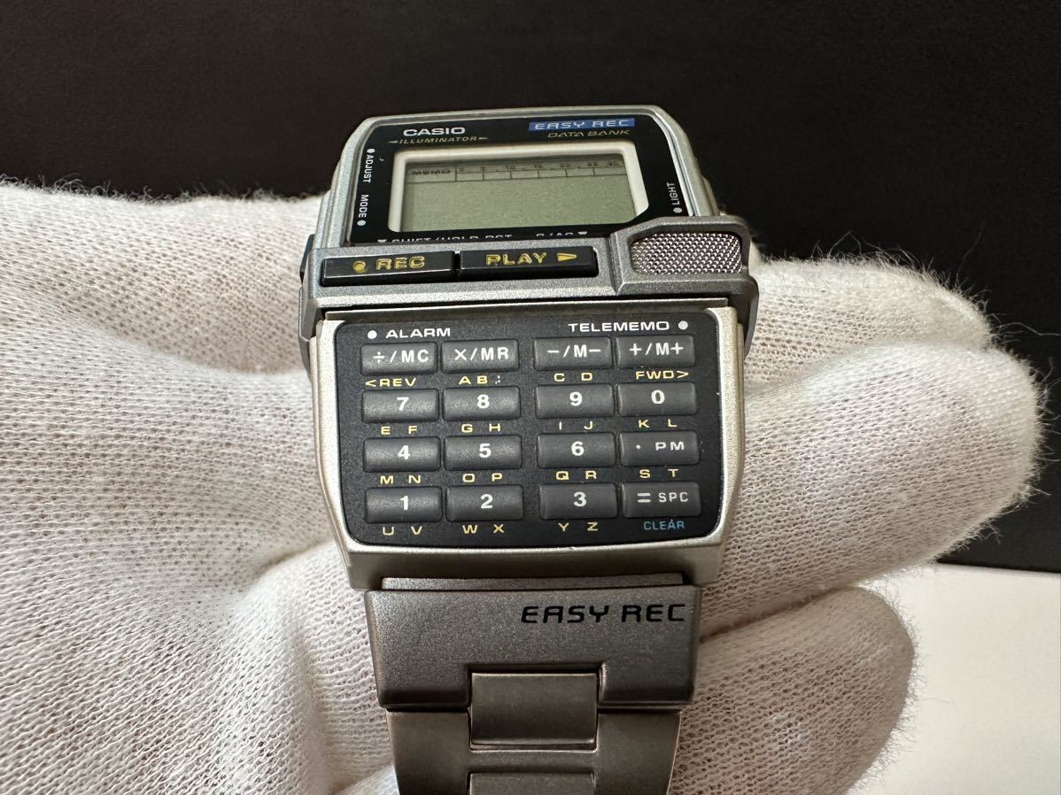 CASIO カシオ DATABANK データバンク DBC-V500 EASYREC 動作未確認