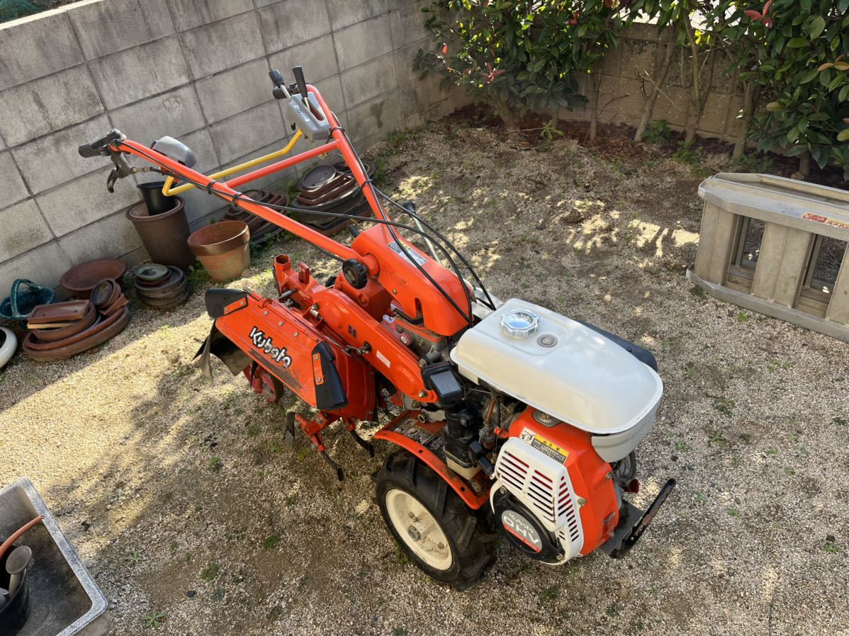 クボタ KUBOTA 管理機 耕うん機 TA6 ☆ クボタ 管理機 TA6☆耕運機 幅広 直接引取のみ 畑 農業 家庭菜園 クボタ
