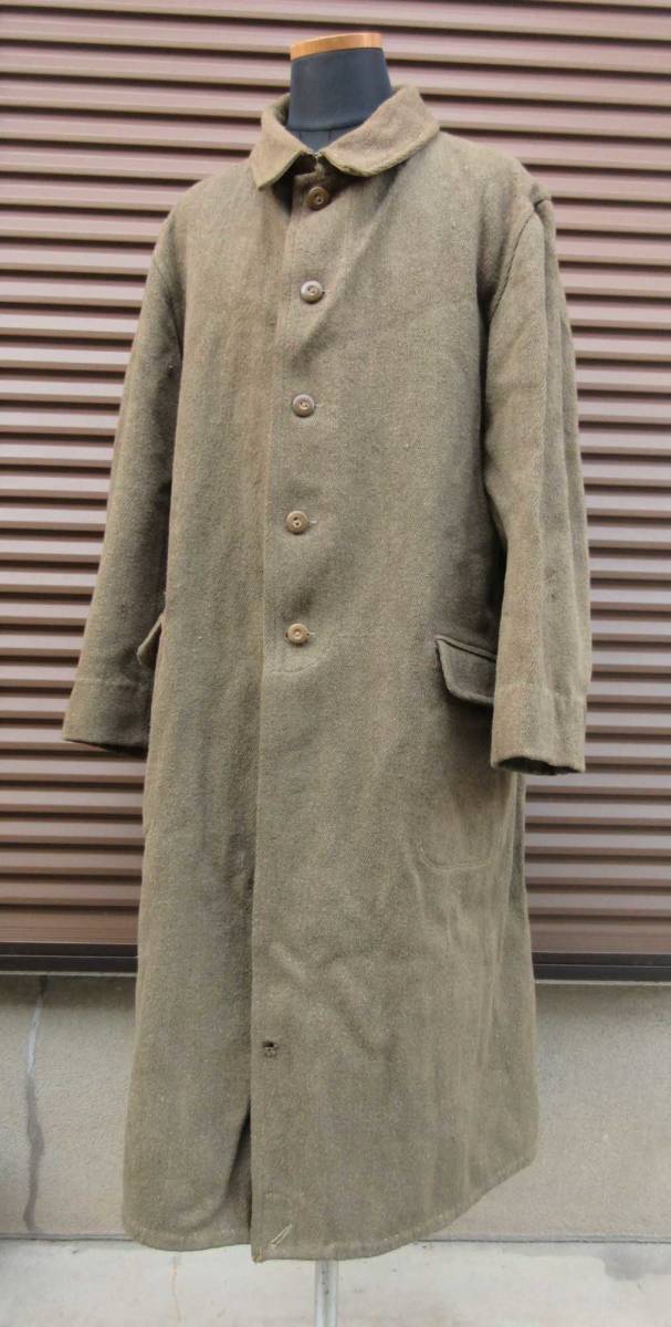 旧日本陸軍・兵用三式冬外套（大号 日本軍服軍衣軍刀