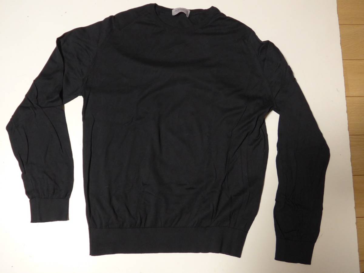 ジョンスメドレー シーアイランドコットン クルーネックニット 美品