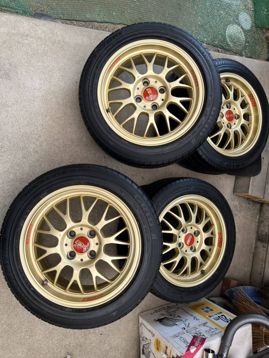 BBS RG ホイール 15×6.5J PCD100 オフセット36 4穴 |