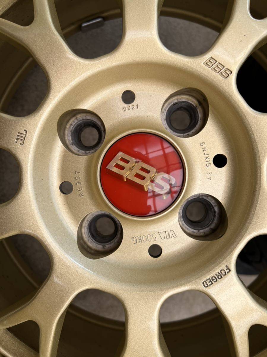 BBS RG ホイール 15×6.5J PCD100 オフセット36 4穴 【公式通販】