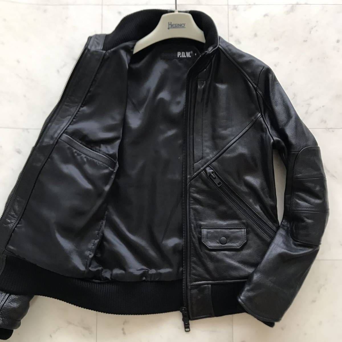 AVIREX 『XLsize』 アヴィレックス PDW DEFENSIVE LEATHER JACKET 