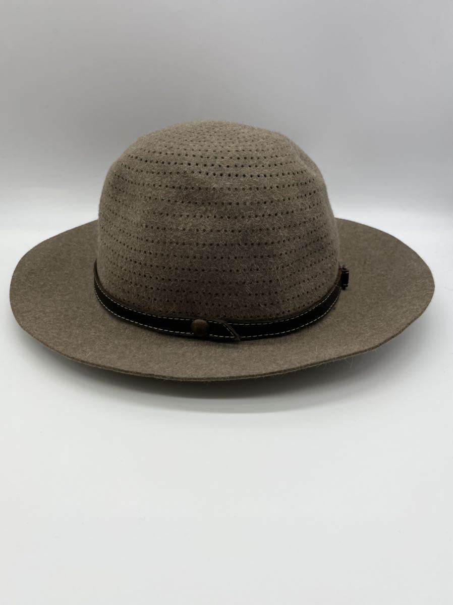 SALE，新作 希少 /美品 イタリア製 /Borsalino /ラビット ファー