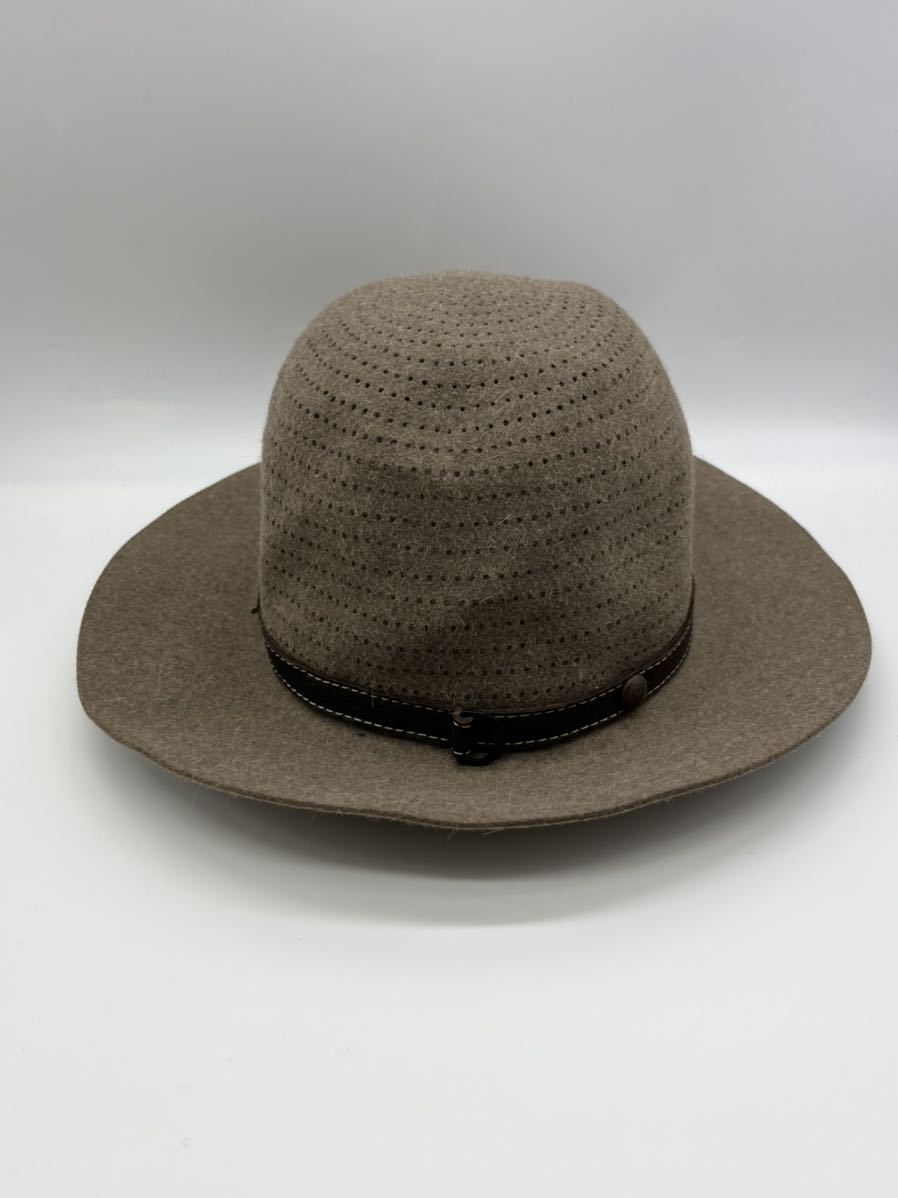 SALE，新作 希少 /美品 イタリア製 /Borsalino /ラビット ファー