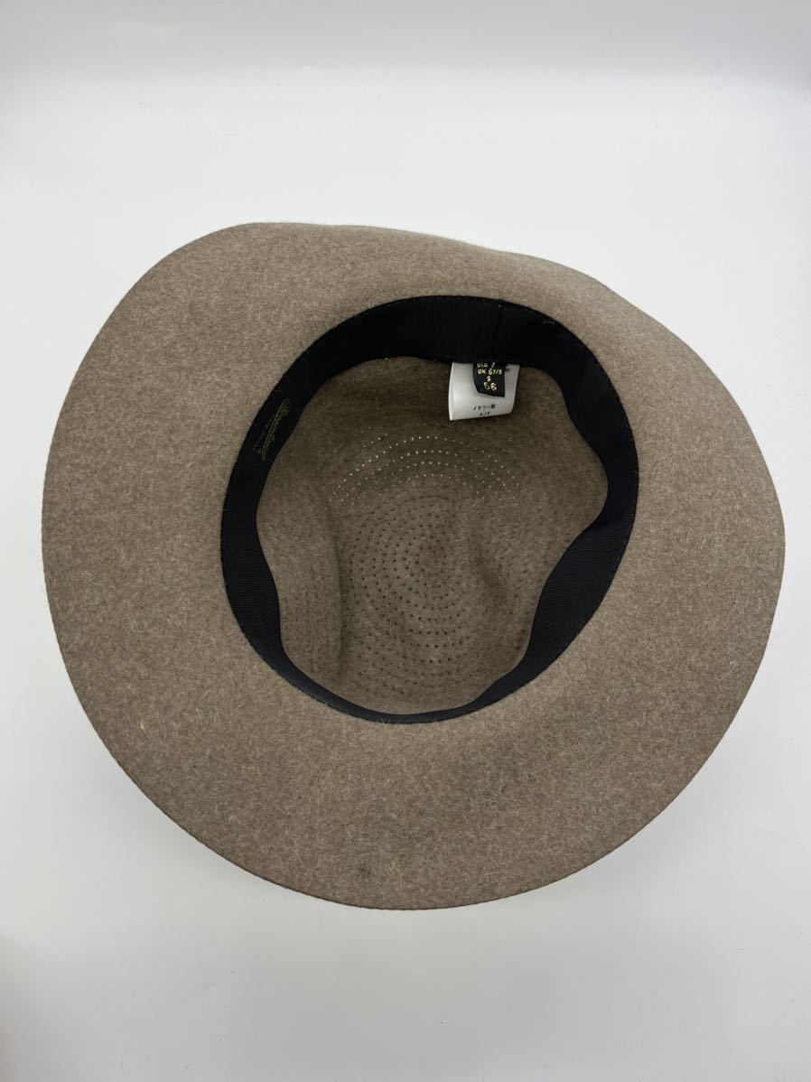 SALE，新作 希少 /美品 イタリア製 /Borsalino /ラビット ファー