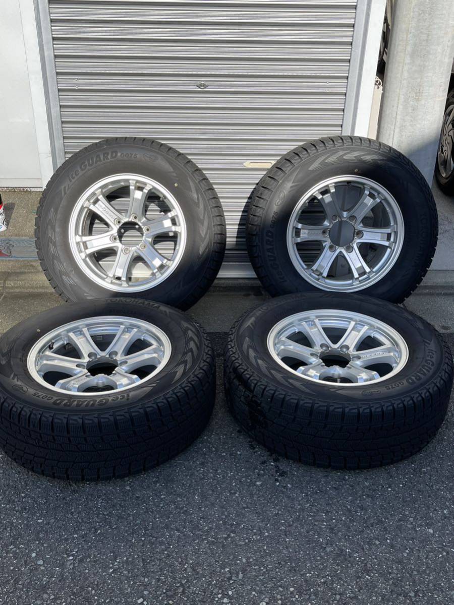 最安値，100%新品 150系 プラド スタッドレスタイヤ ホイール バリ溝 室内保管 265/65R17 YOKOHAMAiceGUARD(中古)｜売買されたオークション情報、yahooの商品情報をアーカイブ公開 - オークファン 17インチ