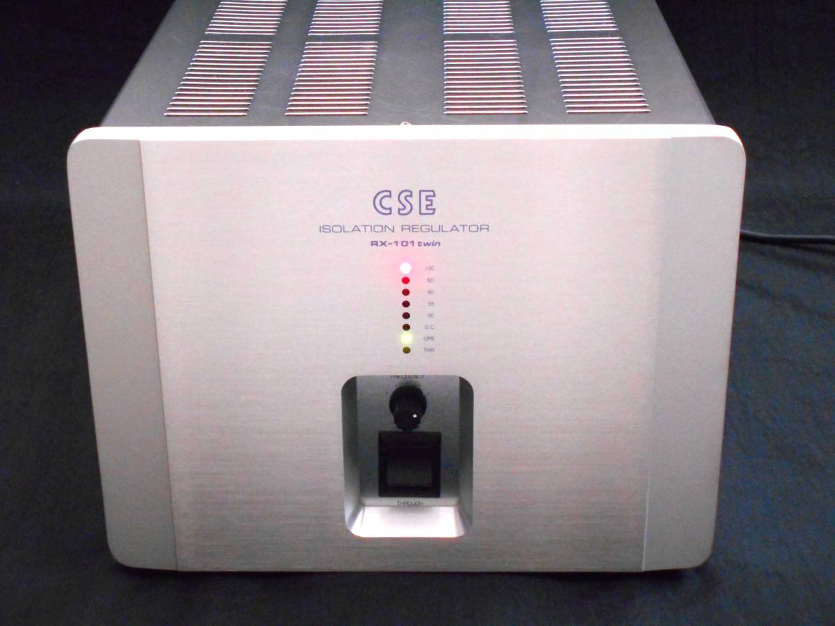  CSE RX-101Twin アイソレーションレギュレーター(オーディオ機器)｜売買されたオークション情報、yahooの商品情報をアーカイブ公開 - オークファン その他