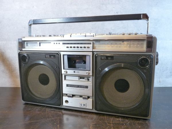 SHARP シャープ THE SEARCHER-XL GF-505ST ラジカセ SHARP シャープ ザ サーチャー XL ラジカセ FM/AM ステレオカセット