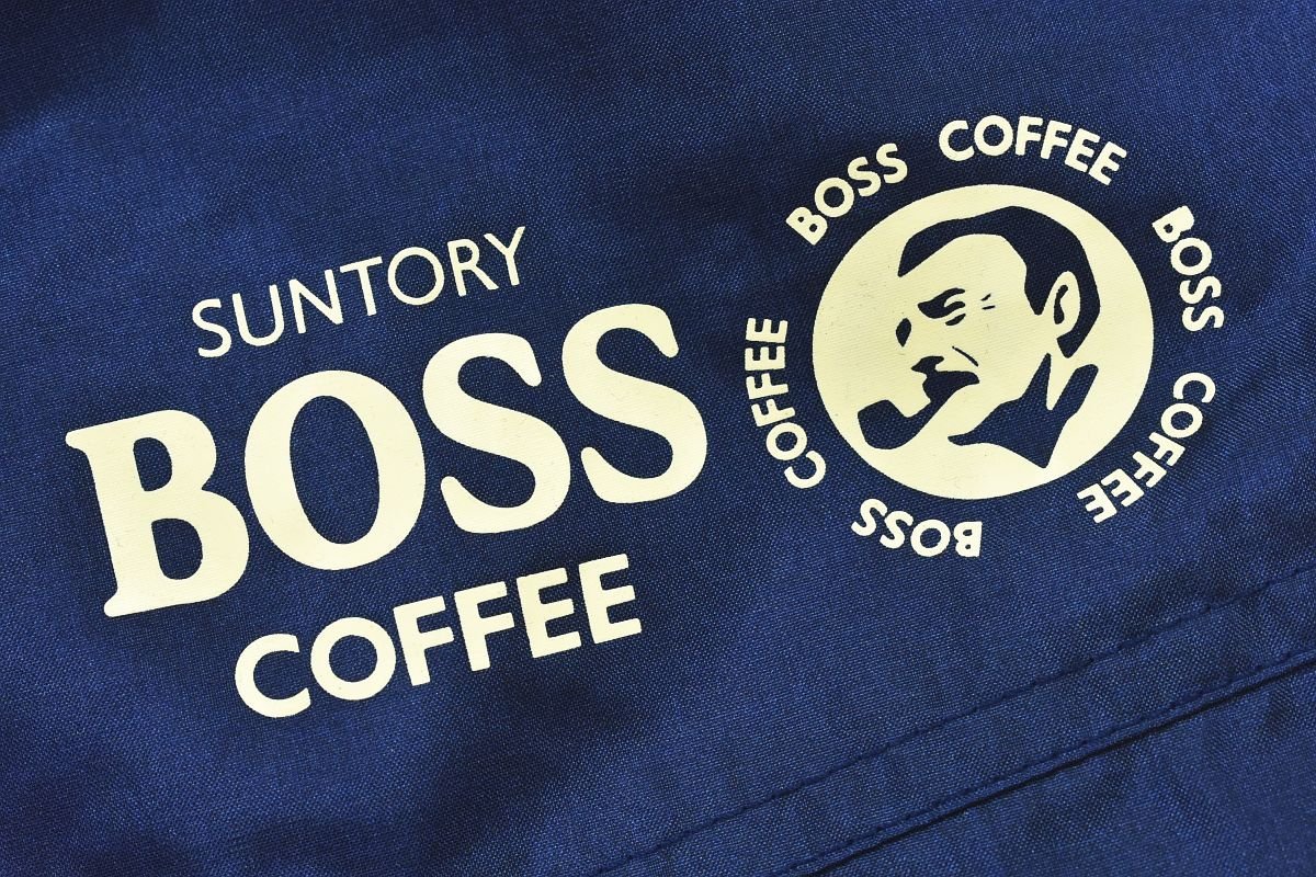 ☆希少 当時物 非売品 サントリー ボス BOSS ナイロン ジャンパー F