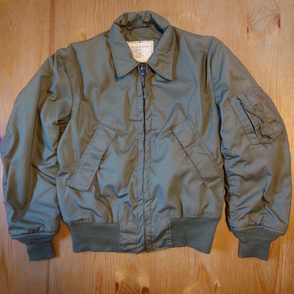 80s 米軍実物 アラミド CVC タンカース ジャケット L-L D562 ALPHA