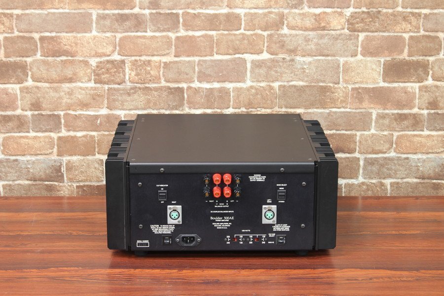 BOULDER 500AE STEREO POWER AMPLIFIER 150W+150W 8Ω / ボルダー